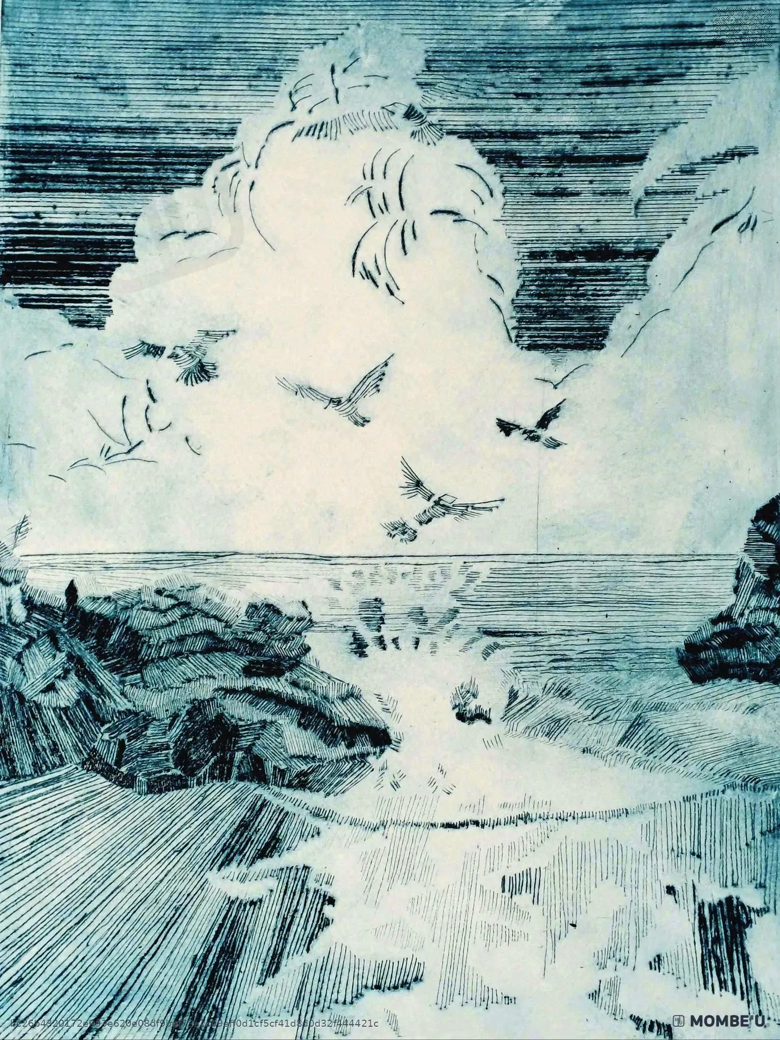 Entre ellas rocas y el cielo